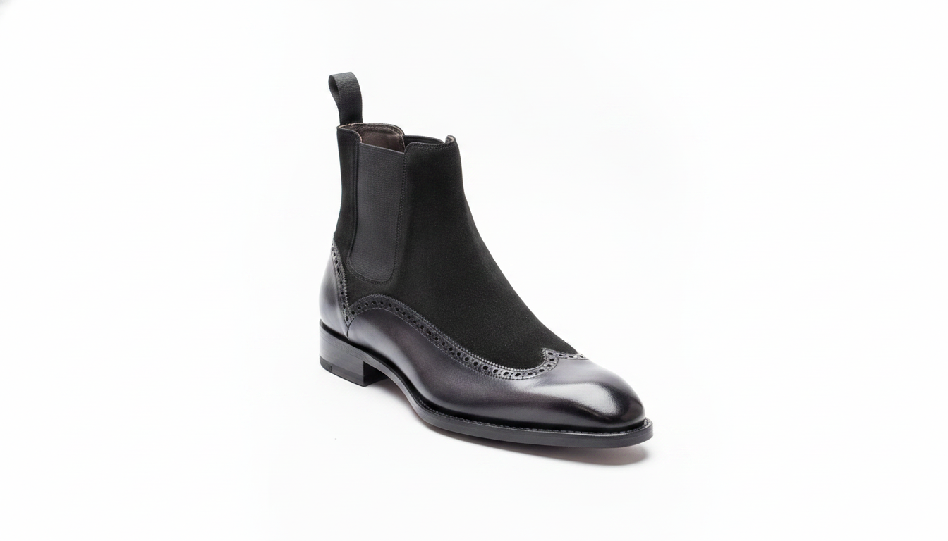 Black Chelsea Boot — civil footwear manufacturer Agra