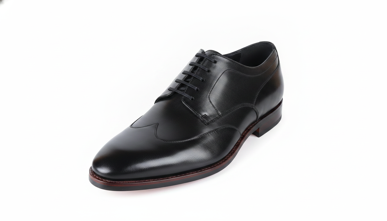 Black Longwing Brogue — civil footwear manufacturer Agra