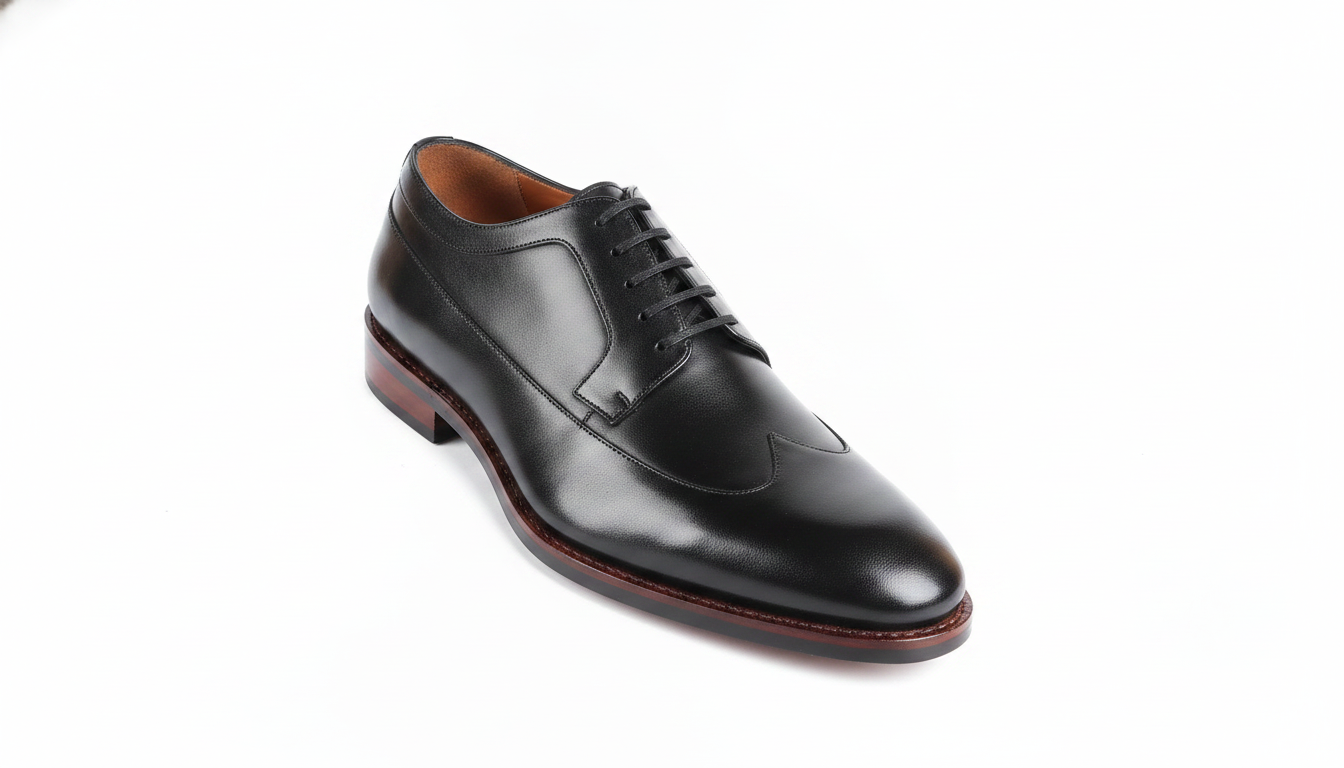 Black Longwing Derby — civil footwear manufacturer Agra