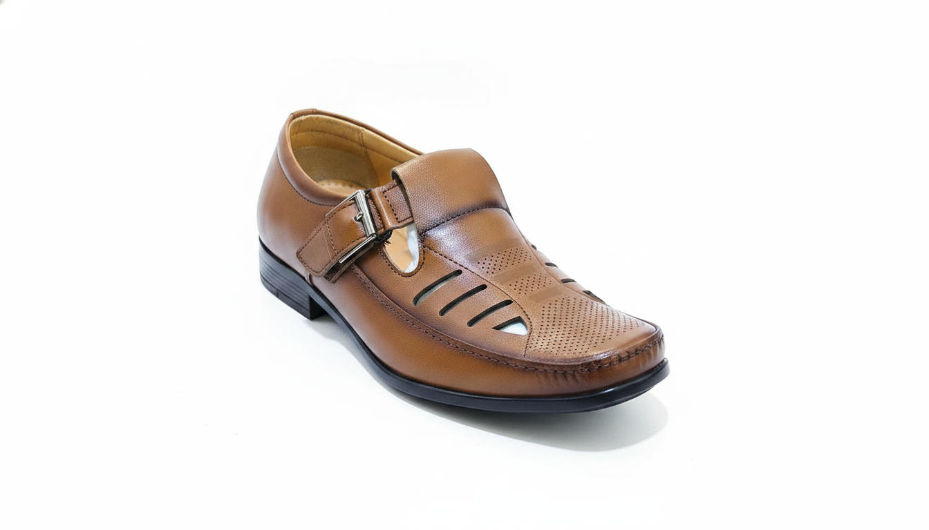 Brown Fisherman Sandal — civil footwear manufacturer Agra