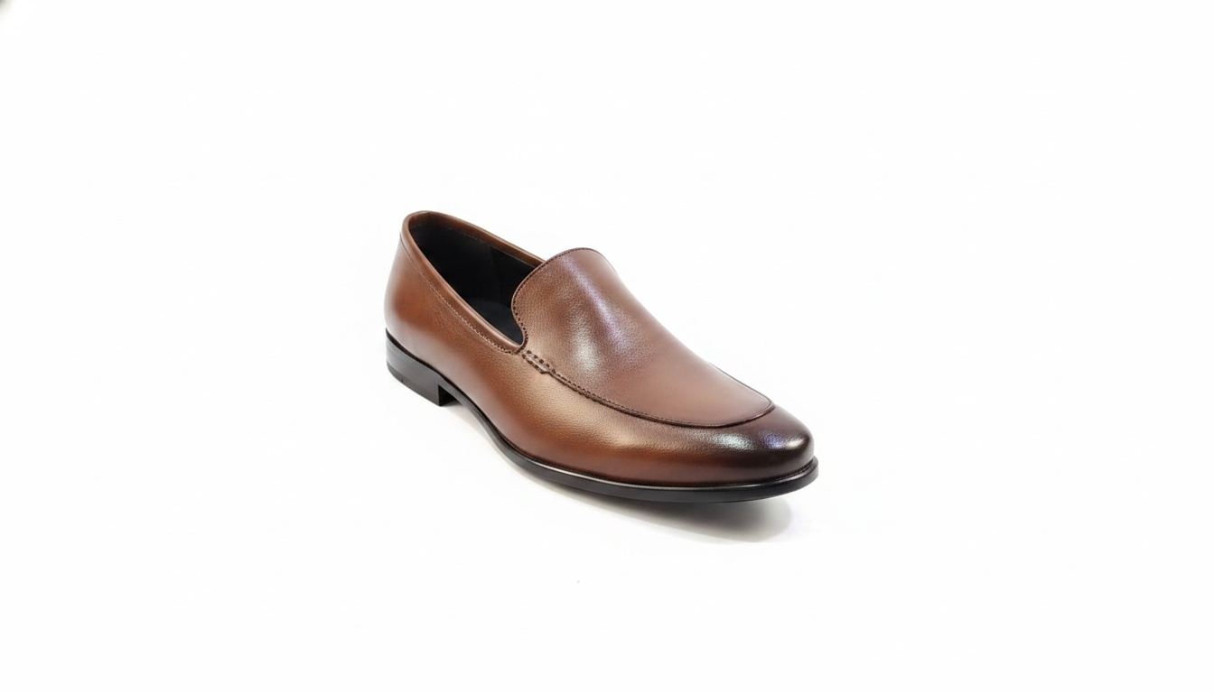Brown Slip-On Loafer — civil footwear manufacturer Agra