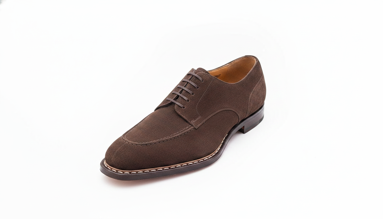 Brown Suede Derby — civil footwear manufacturer Agra