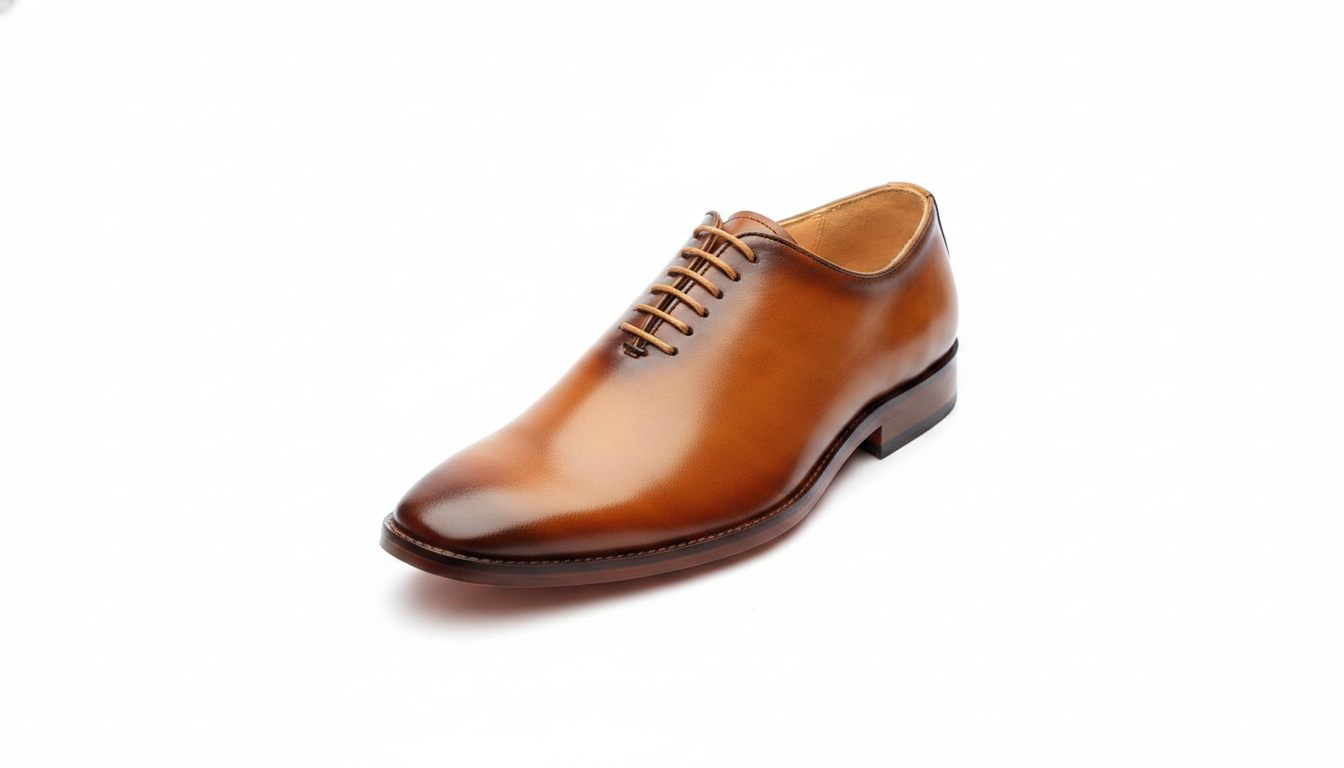 Cognac Wholecut Oxford — civil footwear manufacturer Agra