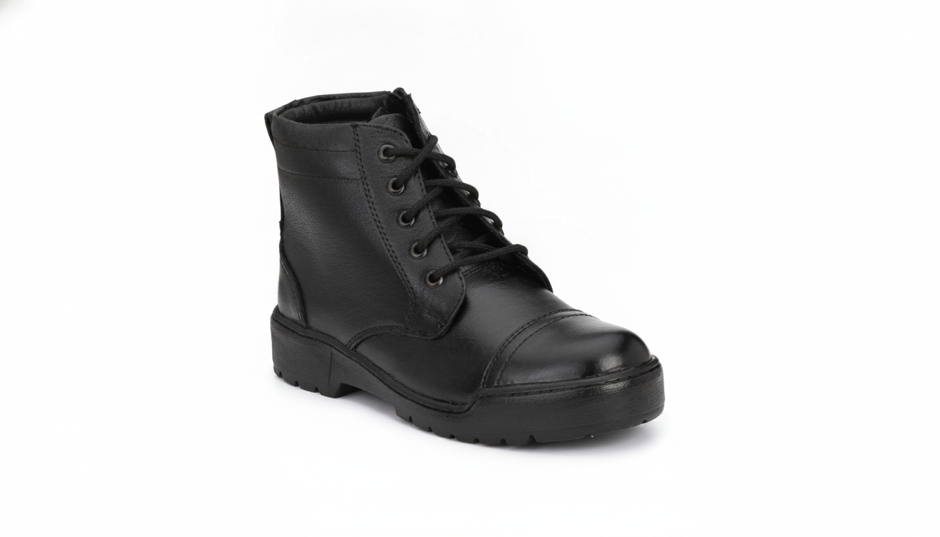 Police High-Ankle DMS Boot — force footwear manufacturer Agra