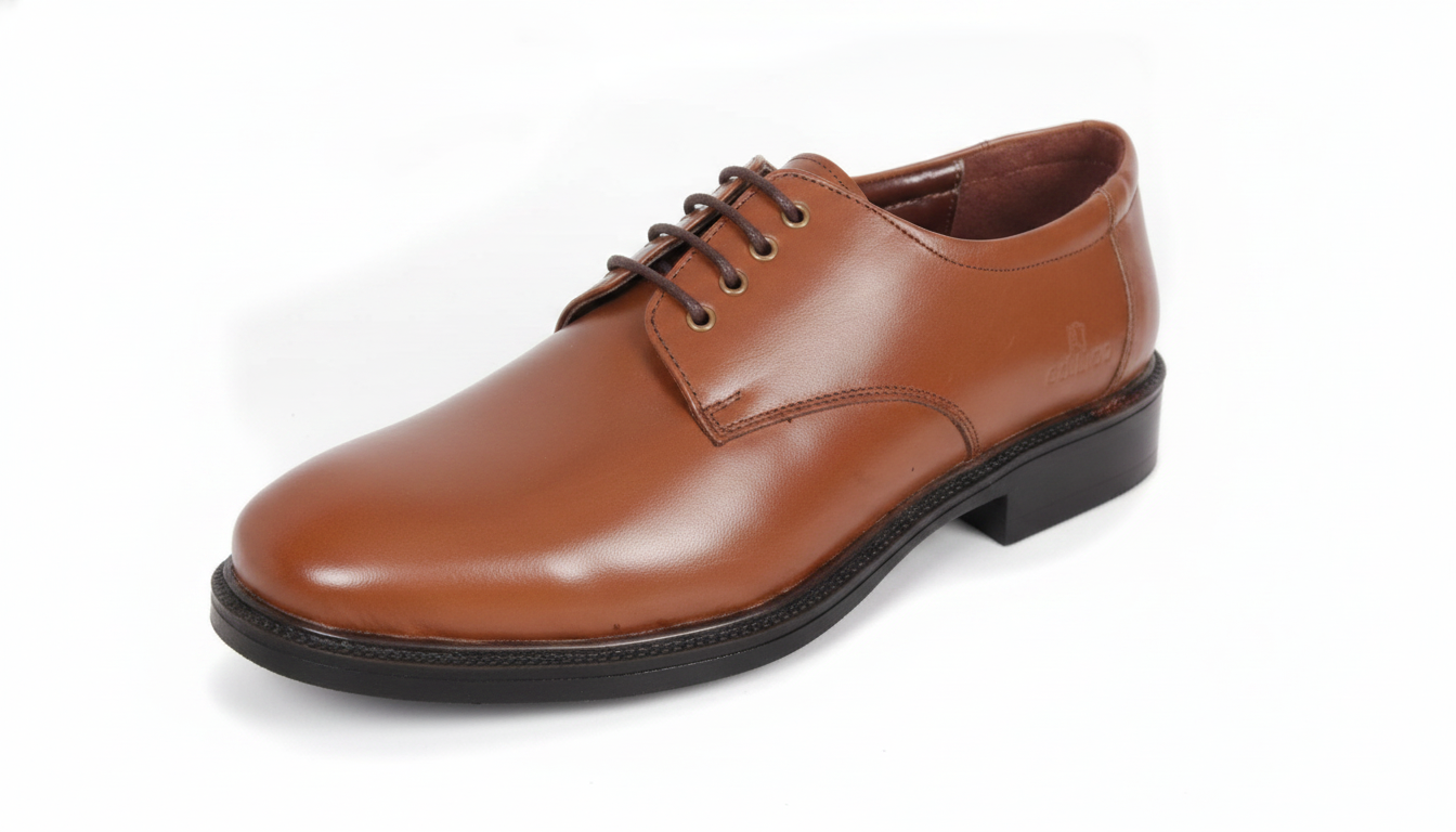 Police Officer Oxford — Brown — force footwear manufacturer Agra