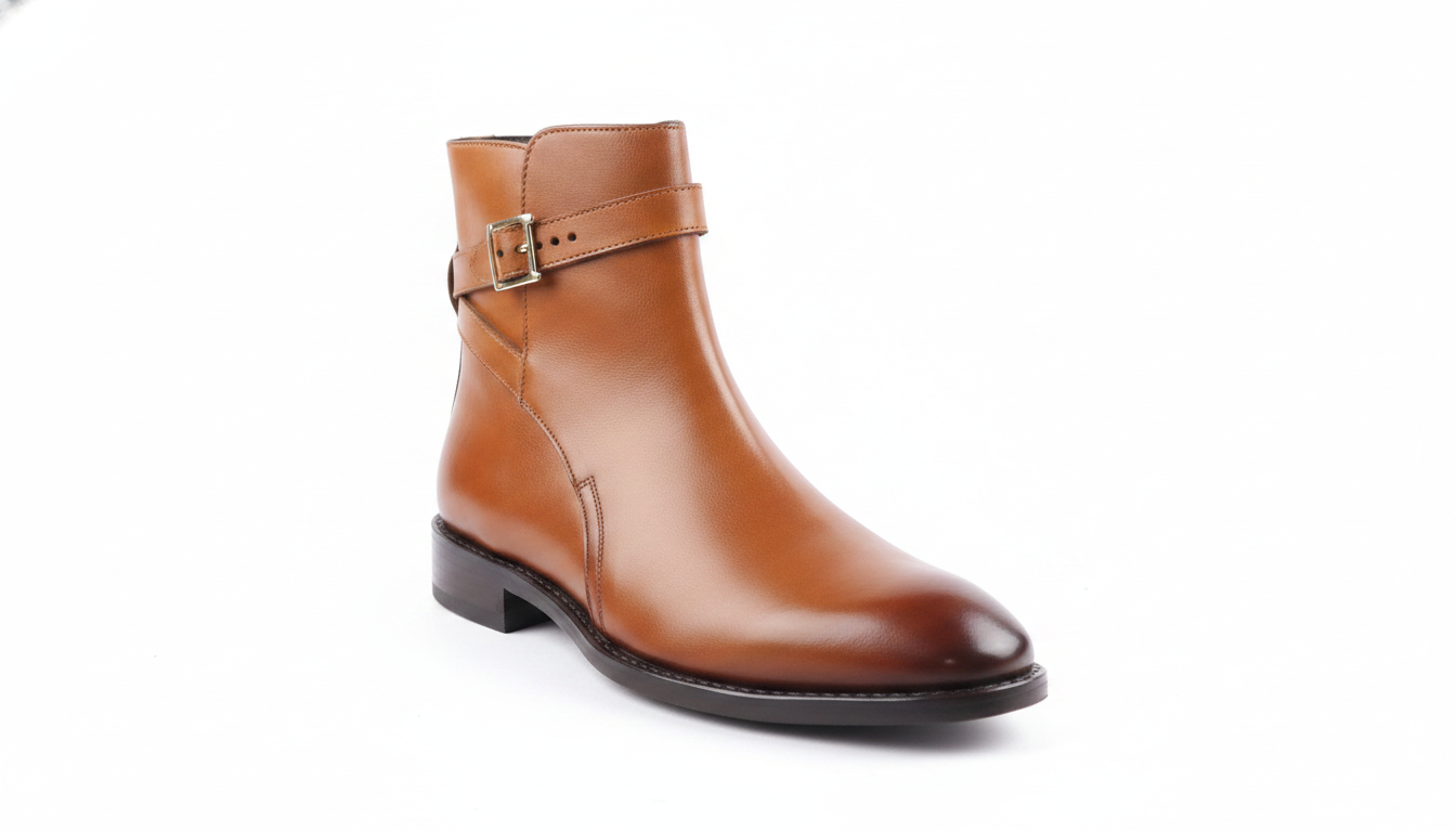 Tan Jodhpur Boot — civil footwear manufacturer Agra