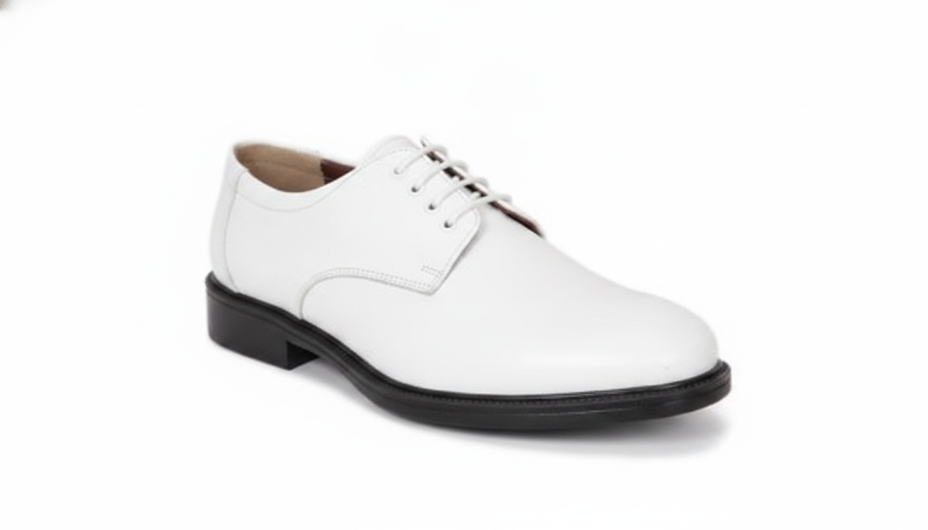 Traffic Police White Shoe — force footwear manufacturer Agra